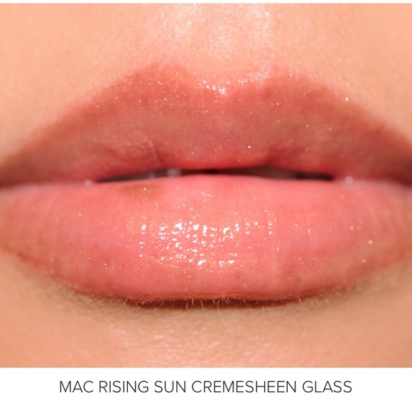 🆕 MAC Rising Sun Cremesheen Glass Lipgloss - Picture 3 of 8